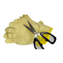 Вязаные перчатки из арамида с защитой от пореза для ножевых перчаток Seamlss